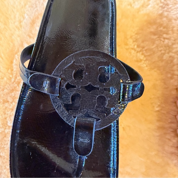 Tory Burch Miller Cloud Lug Sandals,  pink/black Size 9